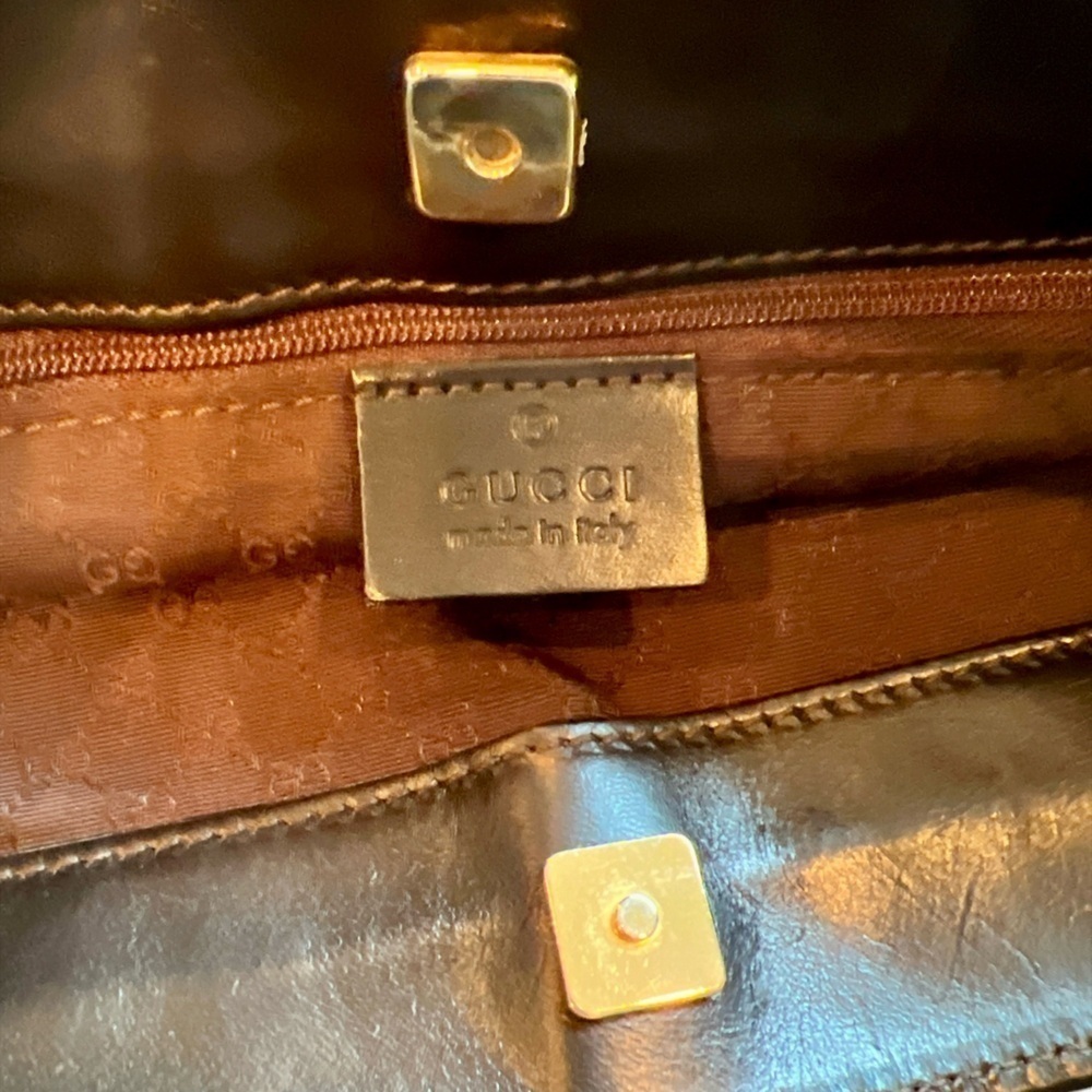 Gucci Web Sherry Line Shoulder Bag In Excellent Condition - Picture 3 of 12